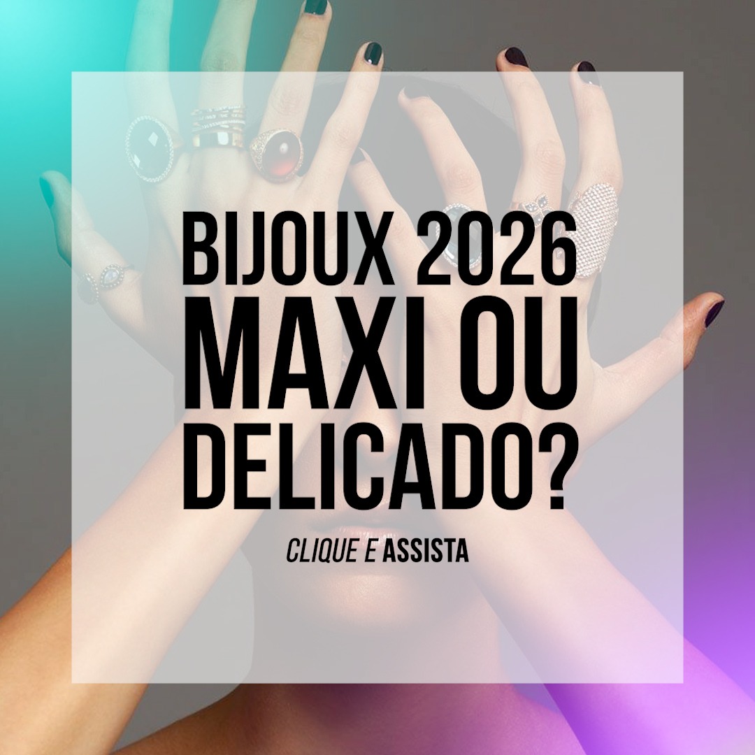 Tendências de joias 2026 maximalismo e vintage dominam
