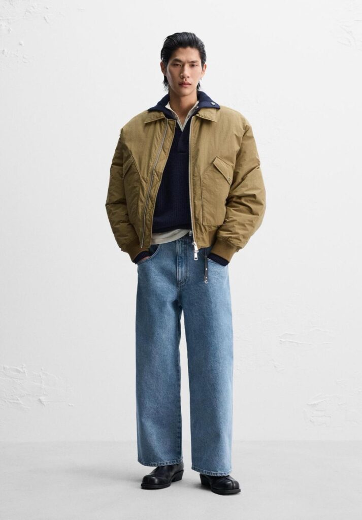 Jaqueta bomber masculina volta como tendência do streetwear