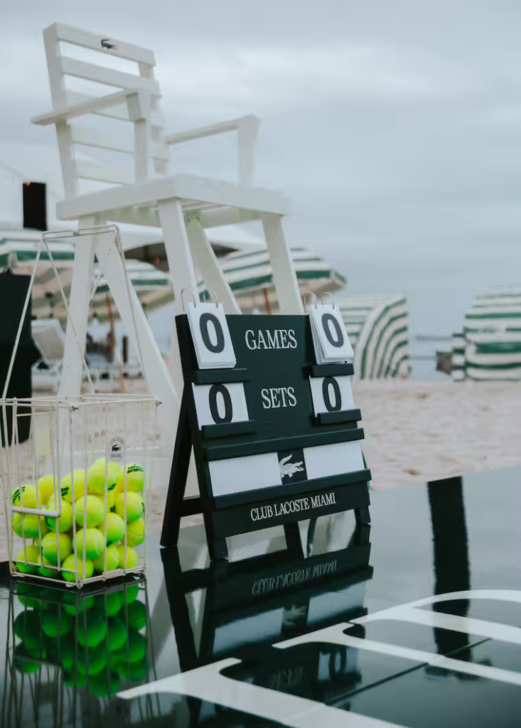 Lacoste Miami Open 2026: muita moda e esporte na praia de Miami