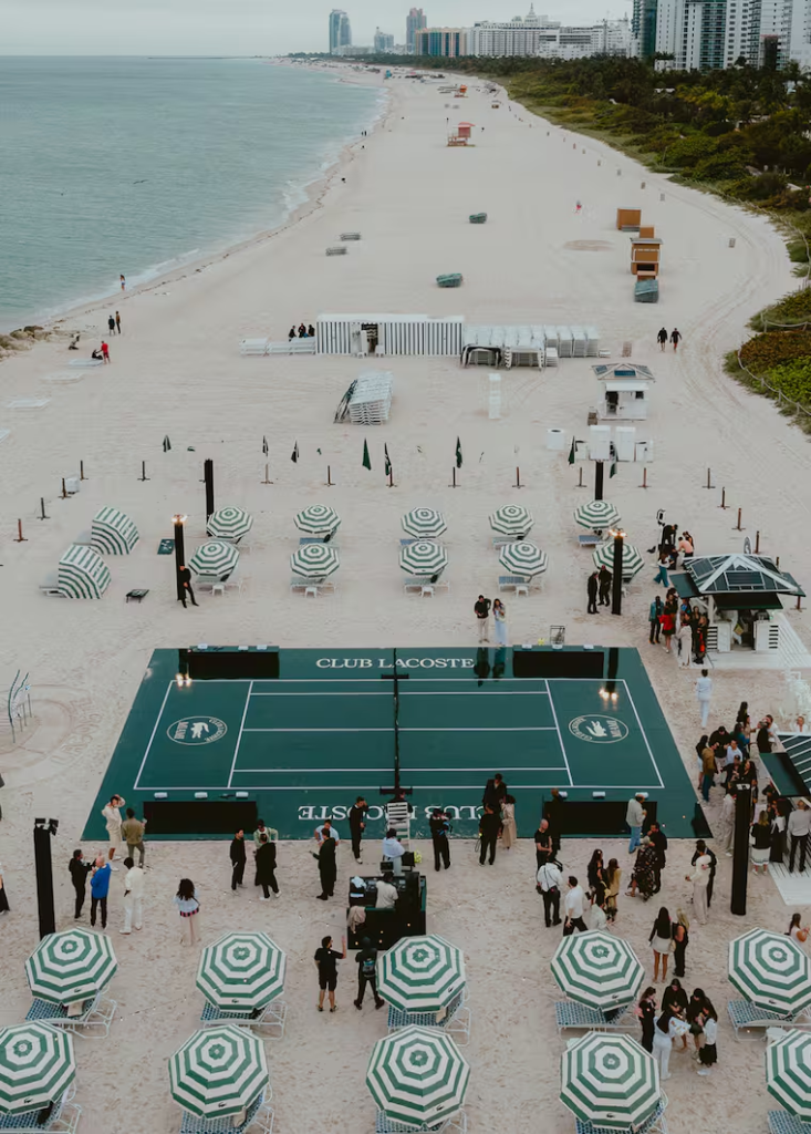Lacoste Miami Open 2026: muita moda e esporte na praia de Miami