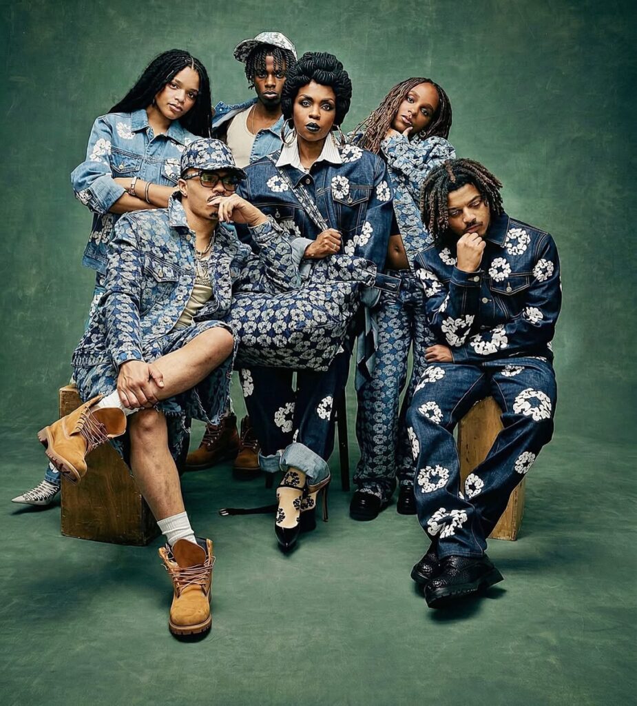 Ms. Lauryn Hill na nova campanha da Denim Tears