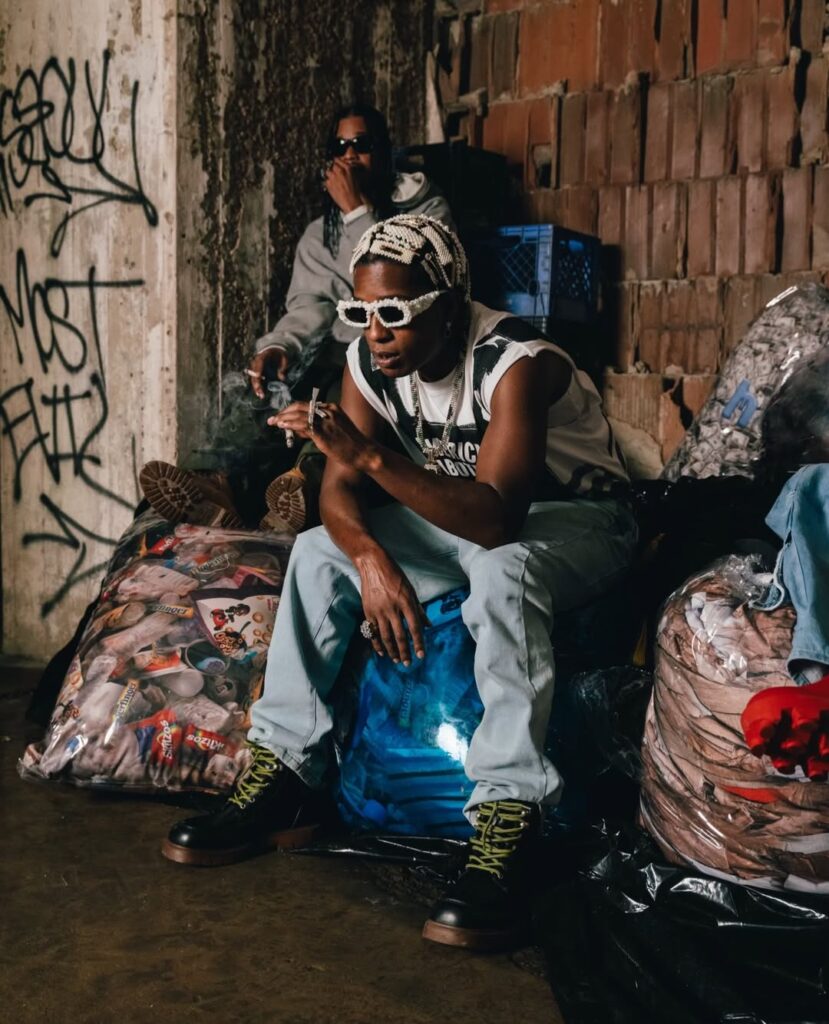 Estúdio de design de ASAP Rocky cria sofá de lixo