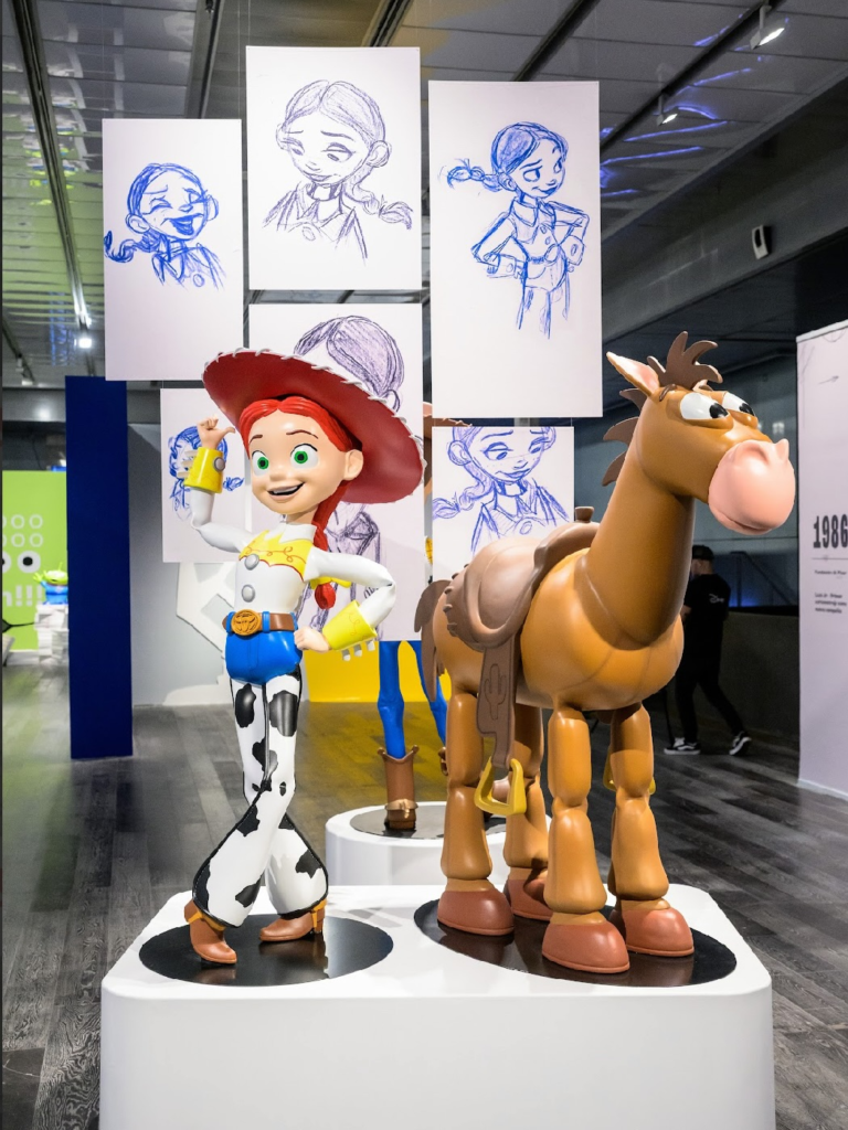 Exposição do Toy Story em SP traz arquivos da Pixar