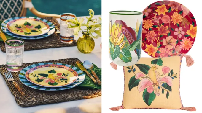 Farm Rio e Anthropologie lançam coleção de decoração