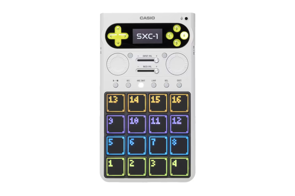 Novo Sampler Casio SXC-1 revive o clássico SK-1
