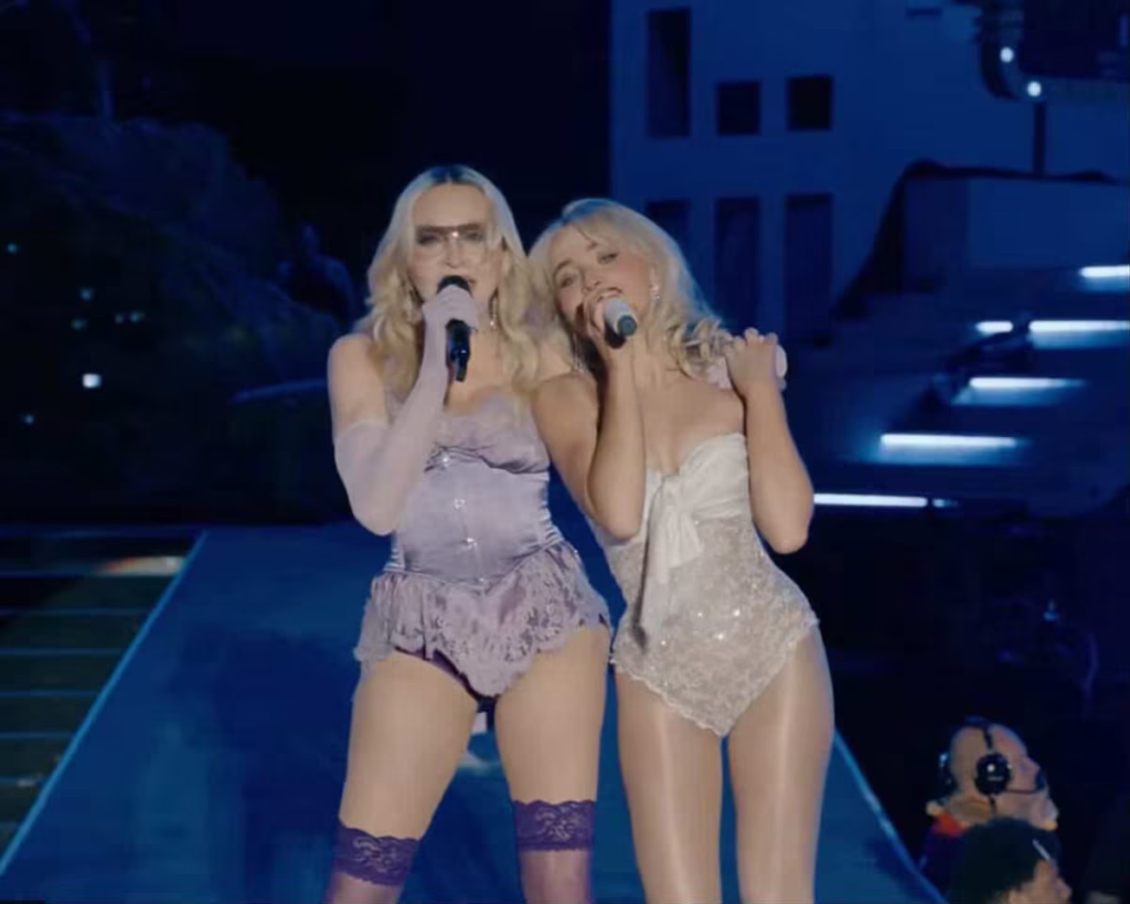 MADONNA E SABRINA CARPENTER LANÇAM SINGLE JUNTAS