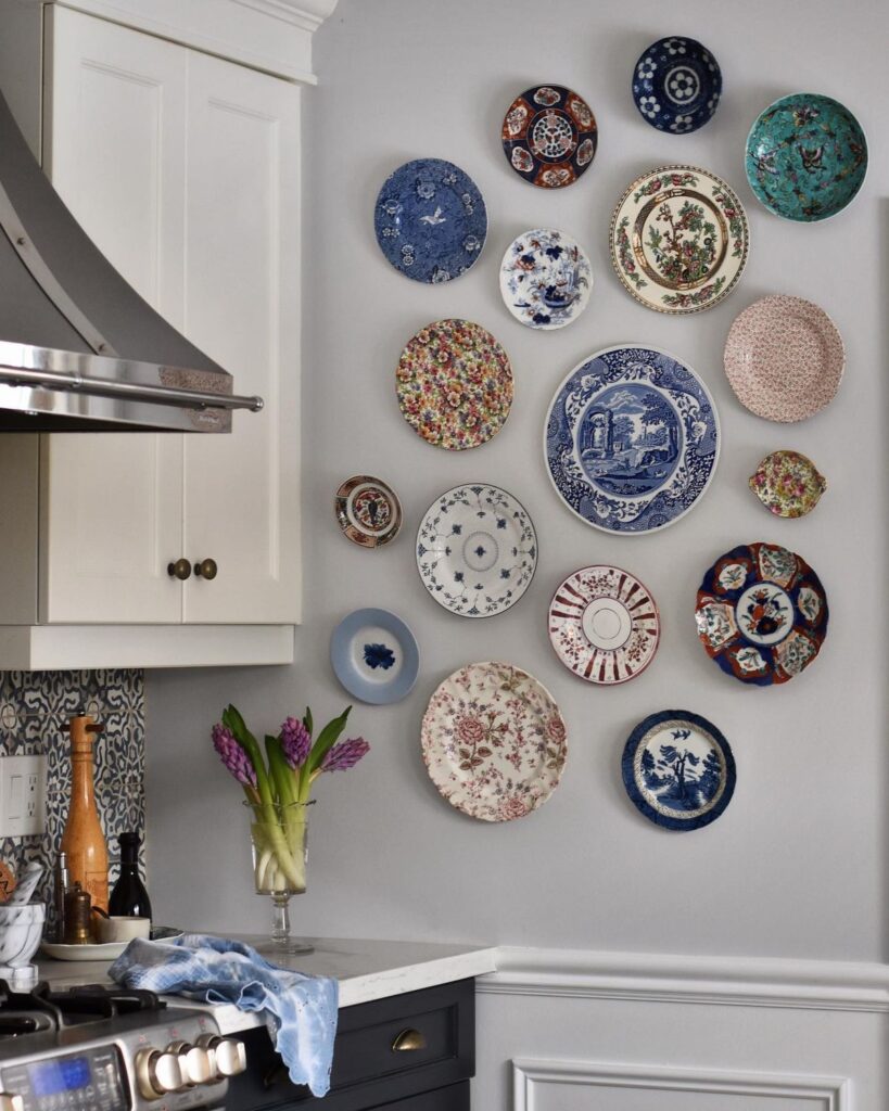 Plate wall: a tendência vintage que voltou à decoração