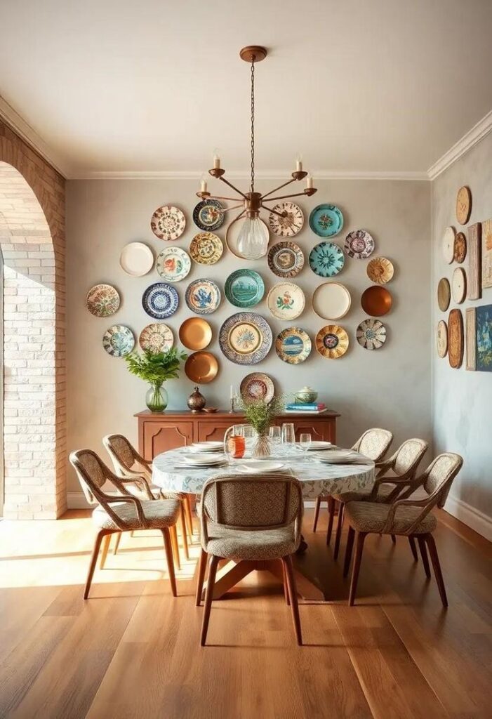 Plate wall: a tendência vintage que voltou à decoração