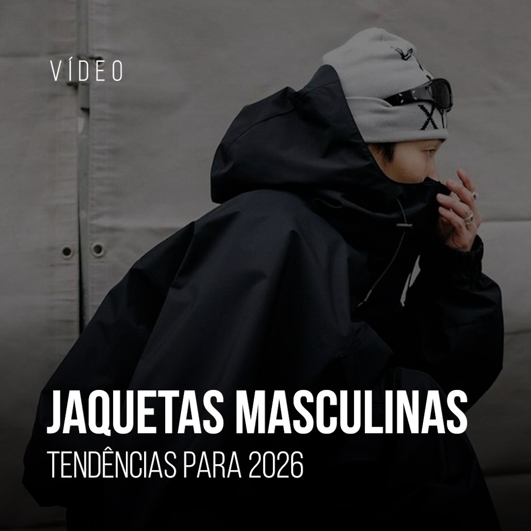 Jaquetas masculinas 2026: os modelos que definem a nova temporada