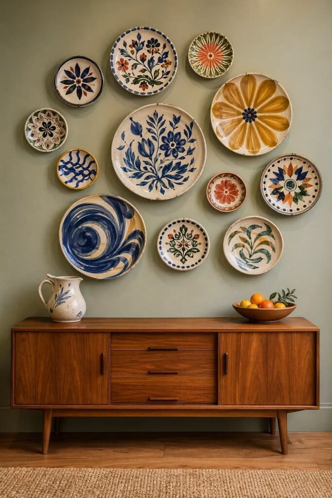 Plate wall: a tendência vintage que voltou à decoração