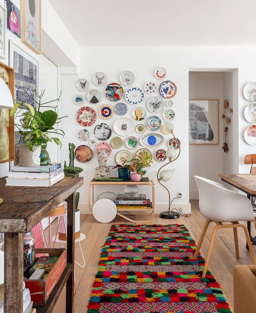 Plate wall: a tendência vintage que voltou à decoração