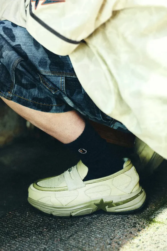 O primeiro mocassim da BAPE