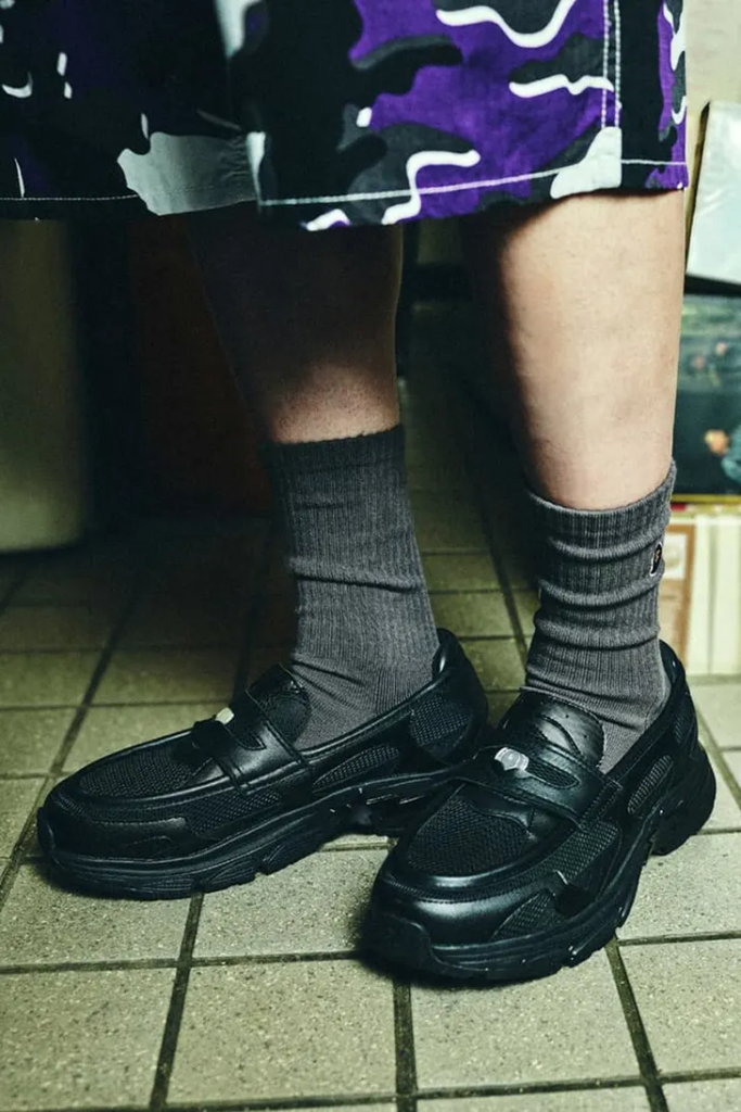 O primeiro mocassim da BAPE