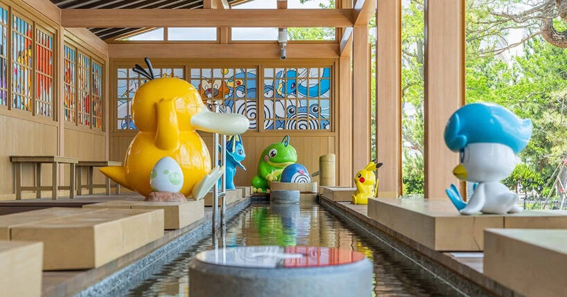 Pokémon footbath transforma Wakura Onsen no Japão
