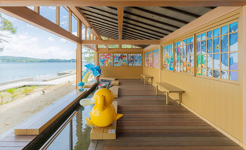 Pokémon footbath transforma Wakura Onsen no Japão