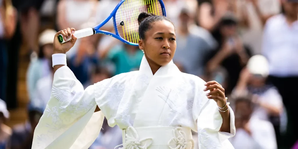 O look de Naomi Osaka para o campeonato de Wimbledon 2026