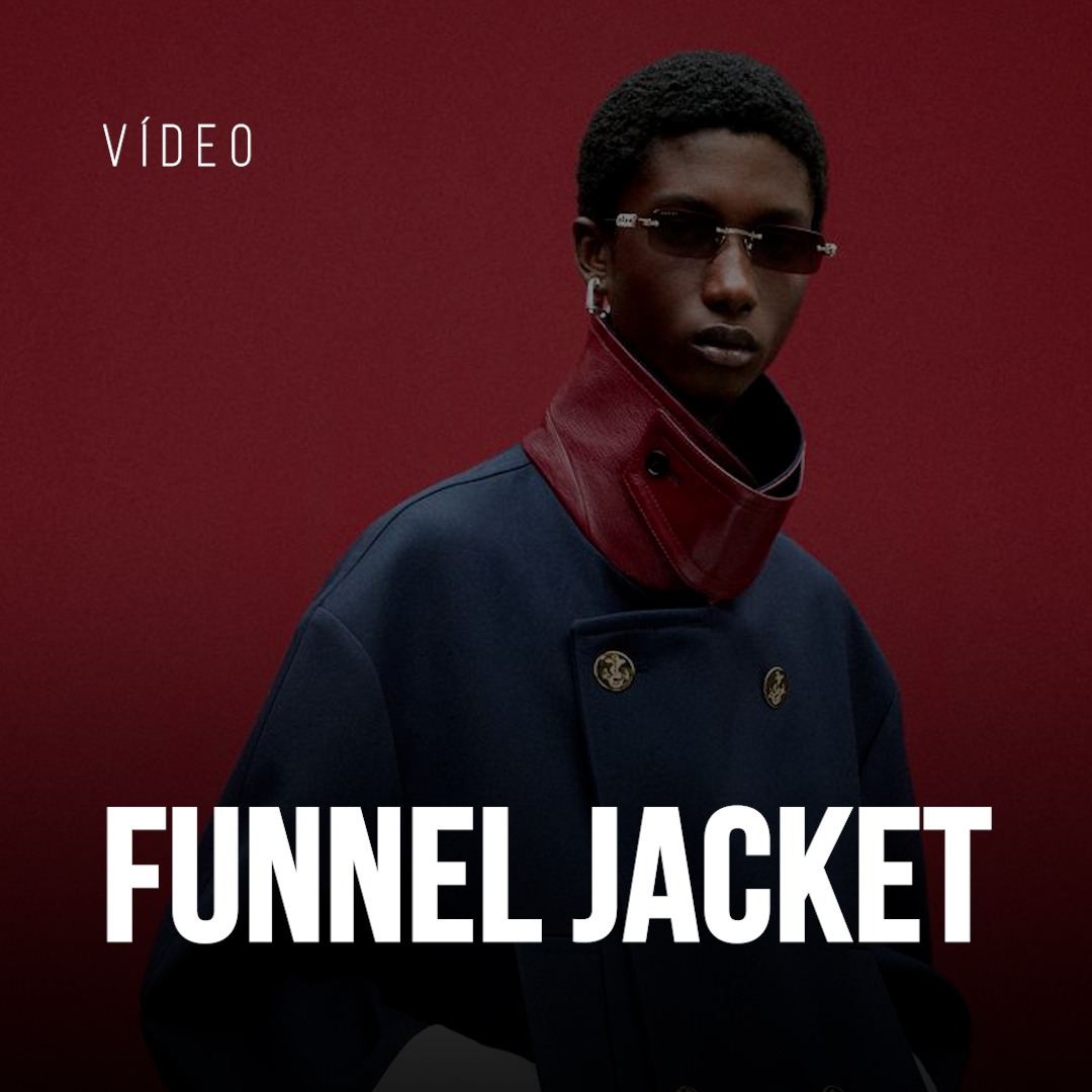 Funnel Jacket: a jaqueta que domina o street style no inverno 2026