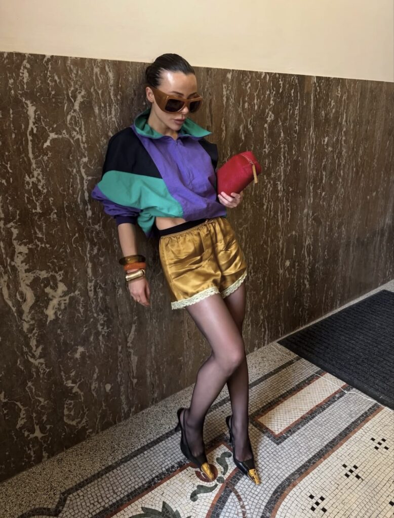 silk shorts cores tendência outono inverno 2026