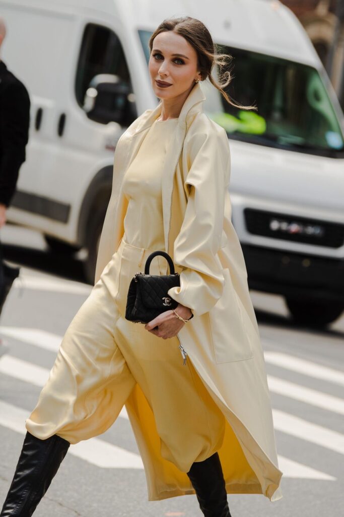butter yellow no street style
