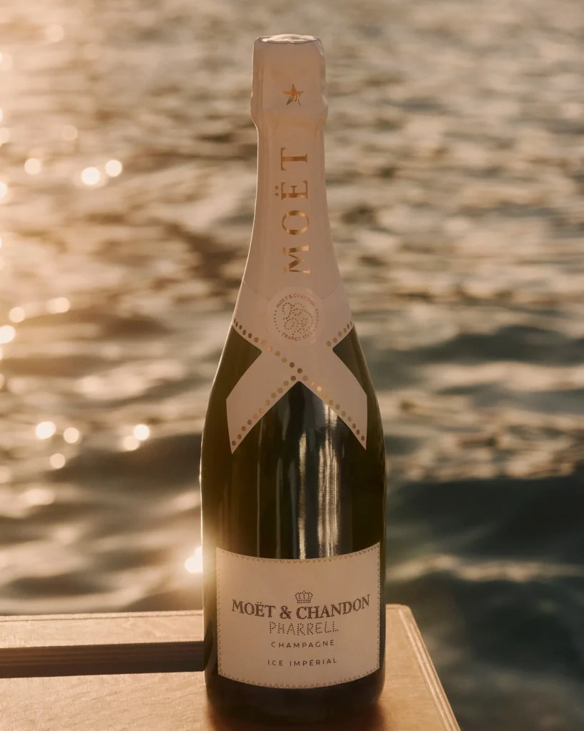 A nova collab de Pharrell Williams com a Moët Chandon