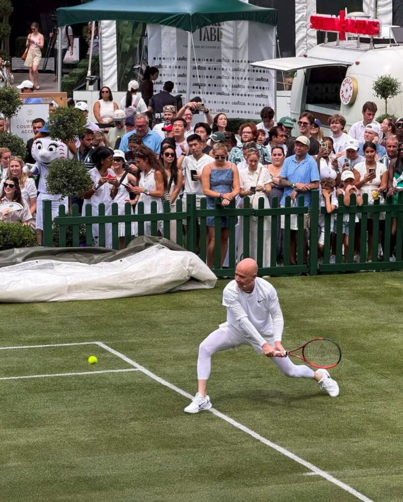 Quadra de Wimbledon no Central Park em Nova York