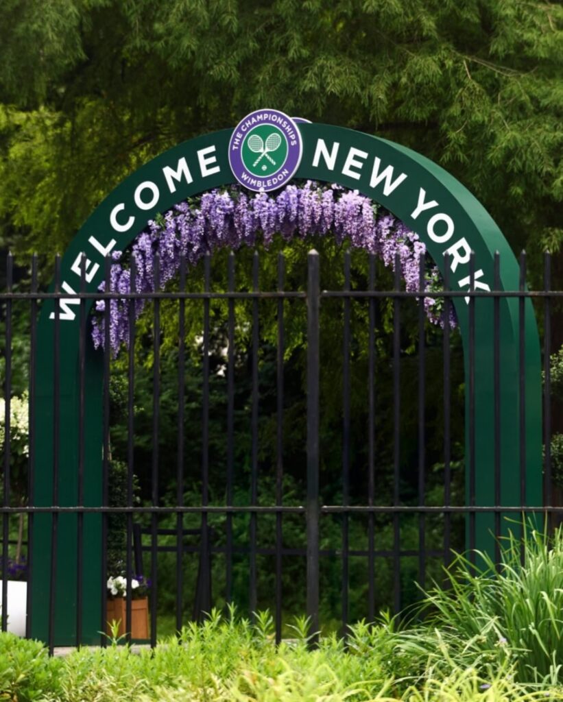 Quadra de Wimbledon no Central Park em Nova York