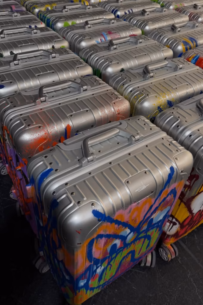 Artista Slawn reinterpreta as malas da Rimowa