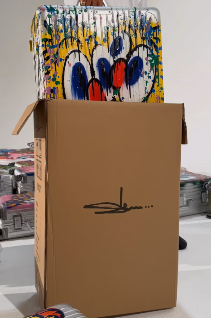 Artista Slawn reinterpreta as malas da Rimowa