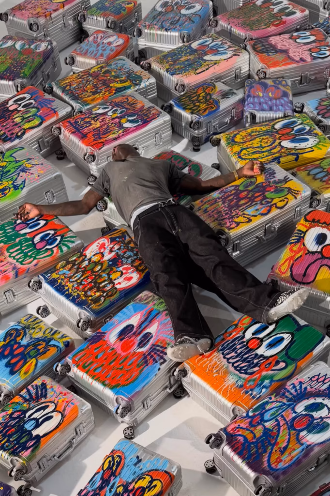 Artista Slawn reinterpreta as malas da Rimowa