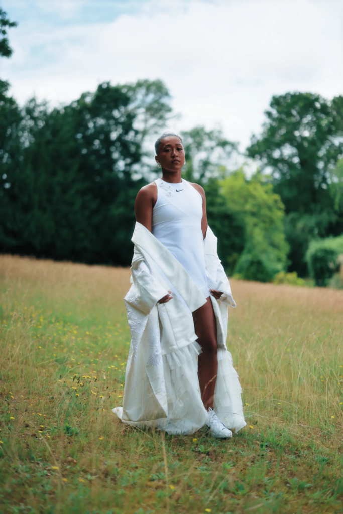 O look de Naomi Osaka para o campeonato de Wimbledon 2026