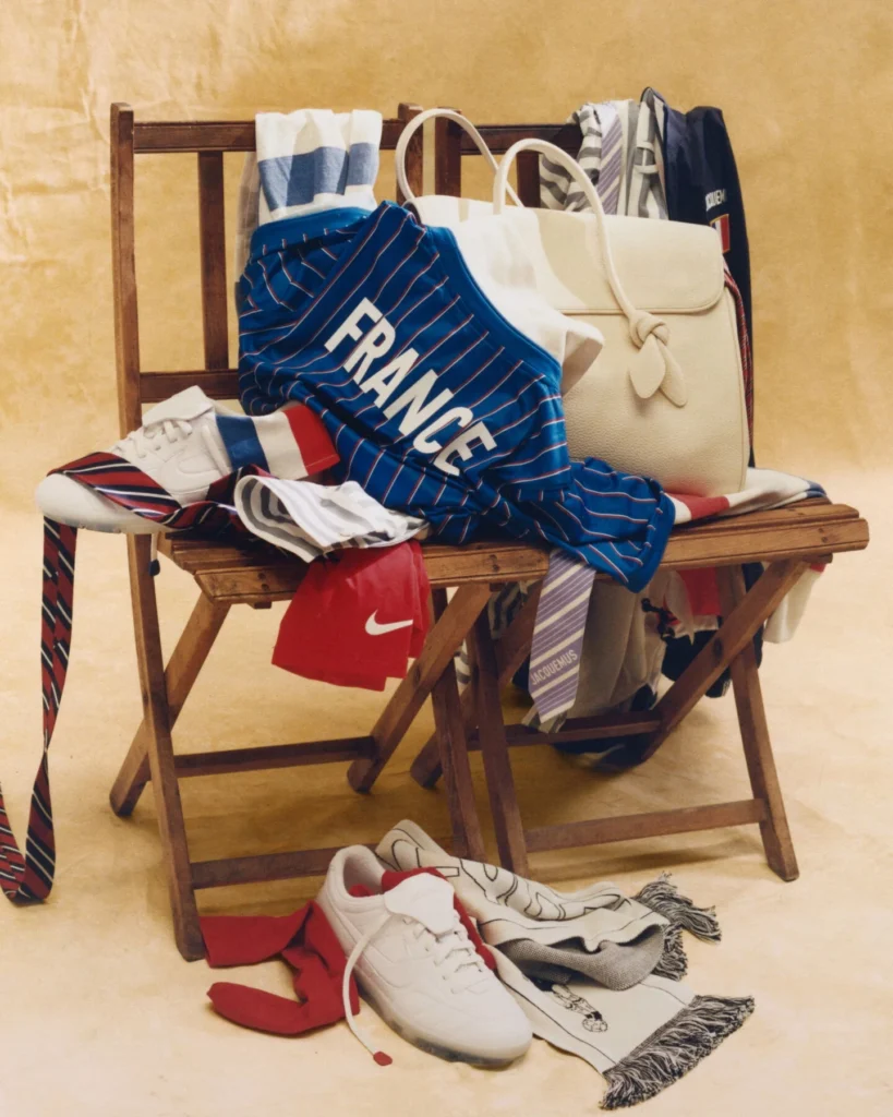 Uniforme do time francês da Jacquemus com a Nike