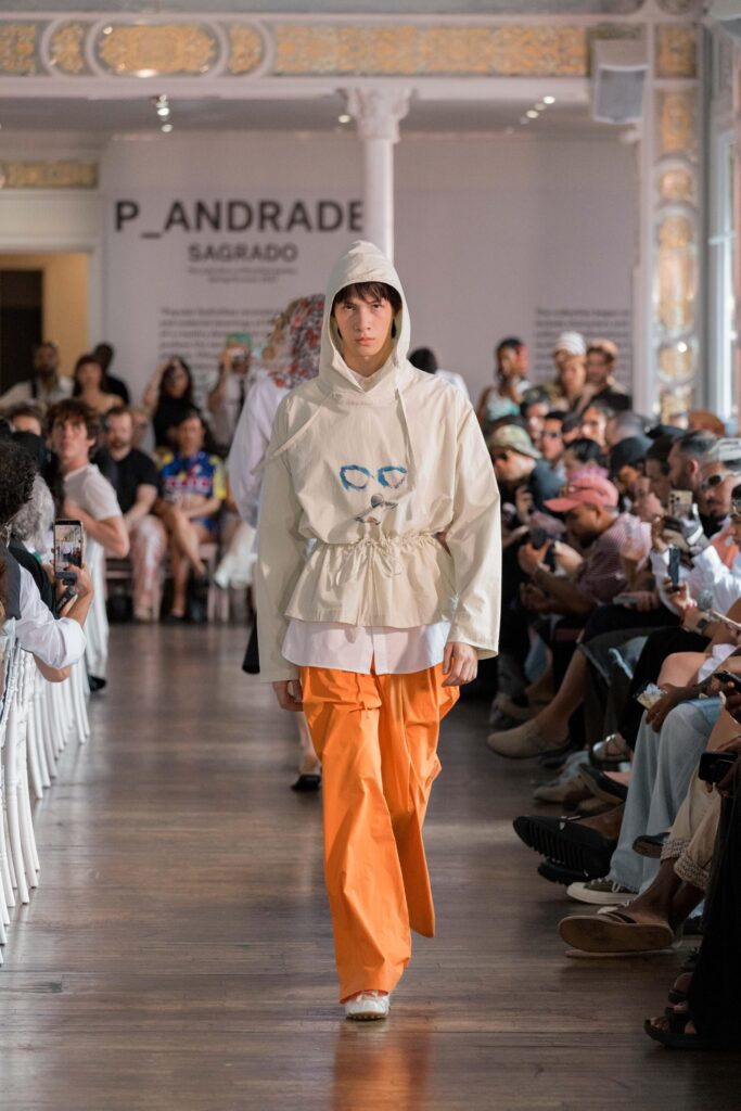 p. andrade na paris fashion week
