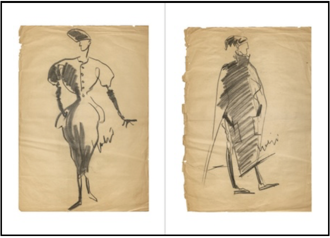 Desenhos de Yohji Yamamoto vêm à tona em livro inédito