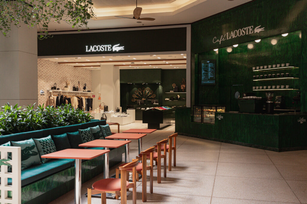 Lacoste inaugura seu primeiro café na América Latina