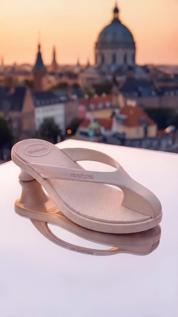 Havaianas lança chinelo com salto na Copenhagen Fashion Week