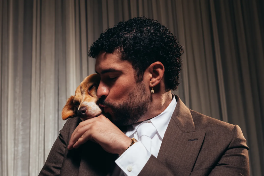 Cachorro de Bad Bunny na capa da Vogue