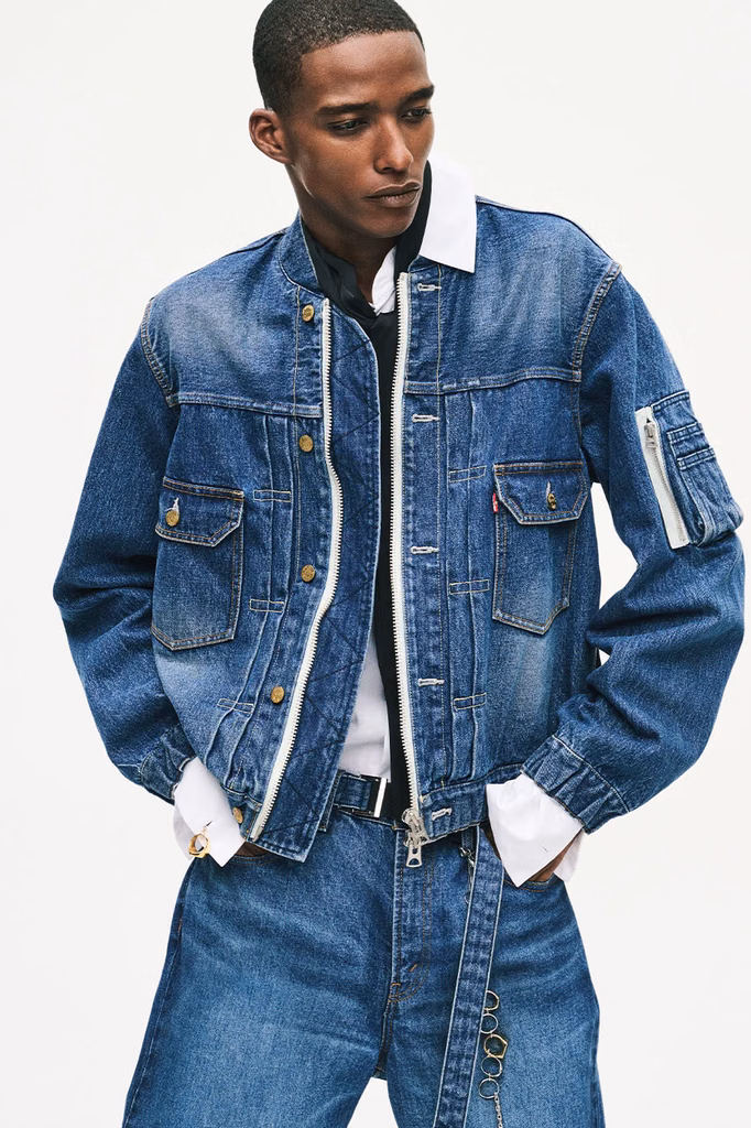 A nova coleção de denim da Levi's com a sacai
