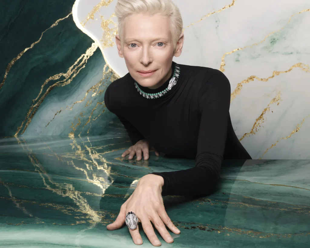 Tilda Swinton é a nova embaixadora da Cartier