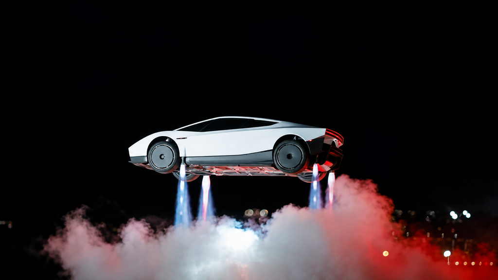 Tesla revela seu novo carro voador