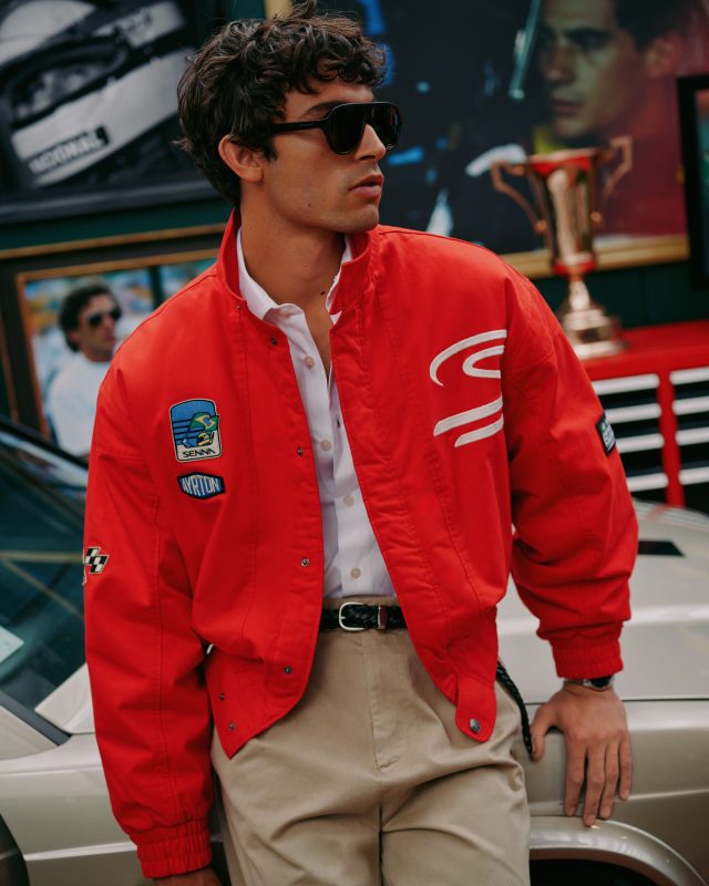 Nova coleção da Zara homenageia o piloto Ayrton Senna