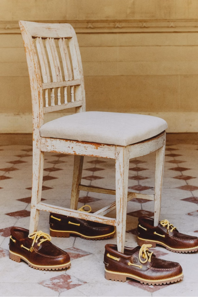 Jacquemus e Timberland reinventam o clássico “boat shoe”