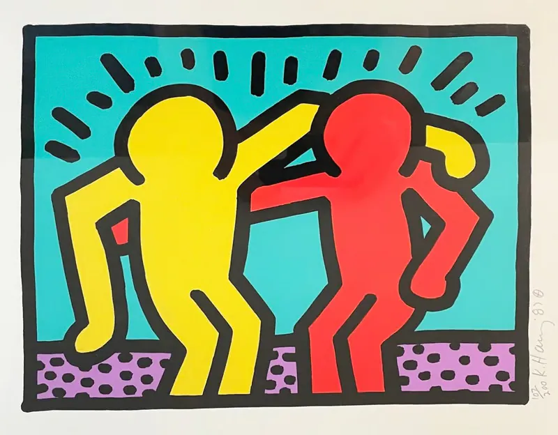 Artista Keith Haring ganha exposição na Pinacoteca em SP