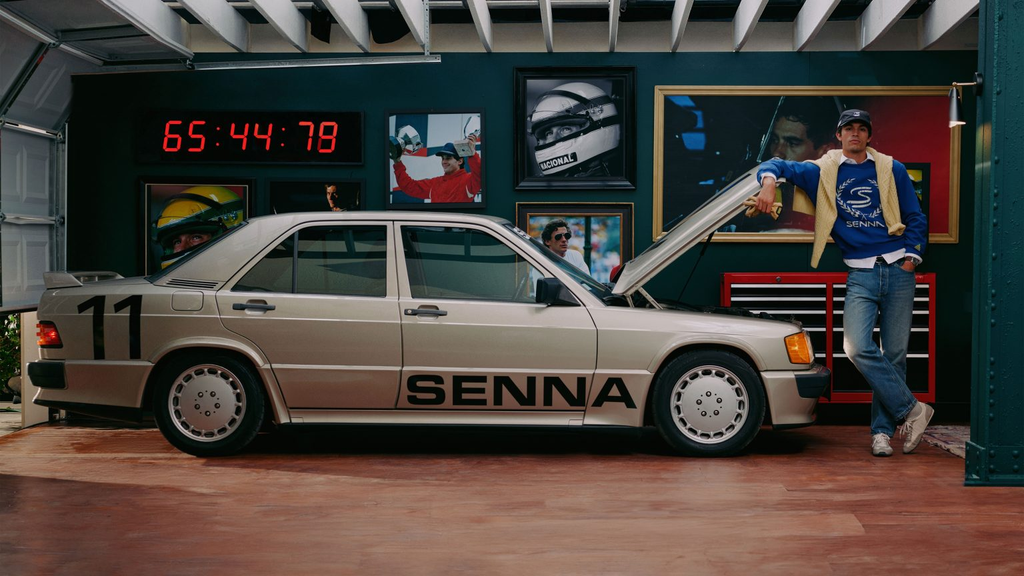 Nova coleção da Zara homenageia o piloto Ayrton Senna