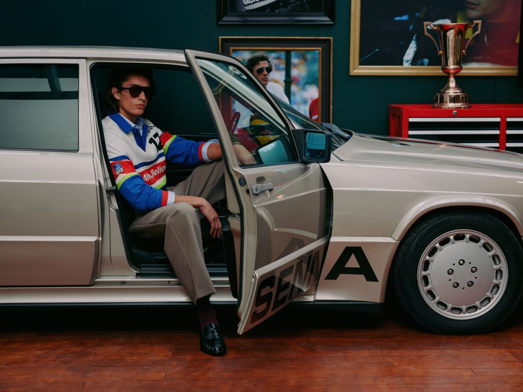 Nova coleção da Zara homenageia o piloto Ayrton Senna