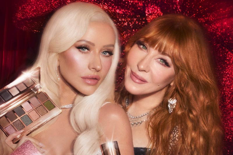 Christina Aguilera estrela campanha da Charlotte Tilbury